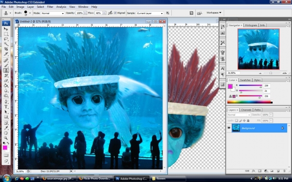Creation of Pretty Fishy: Step 13